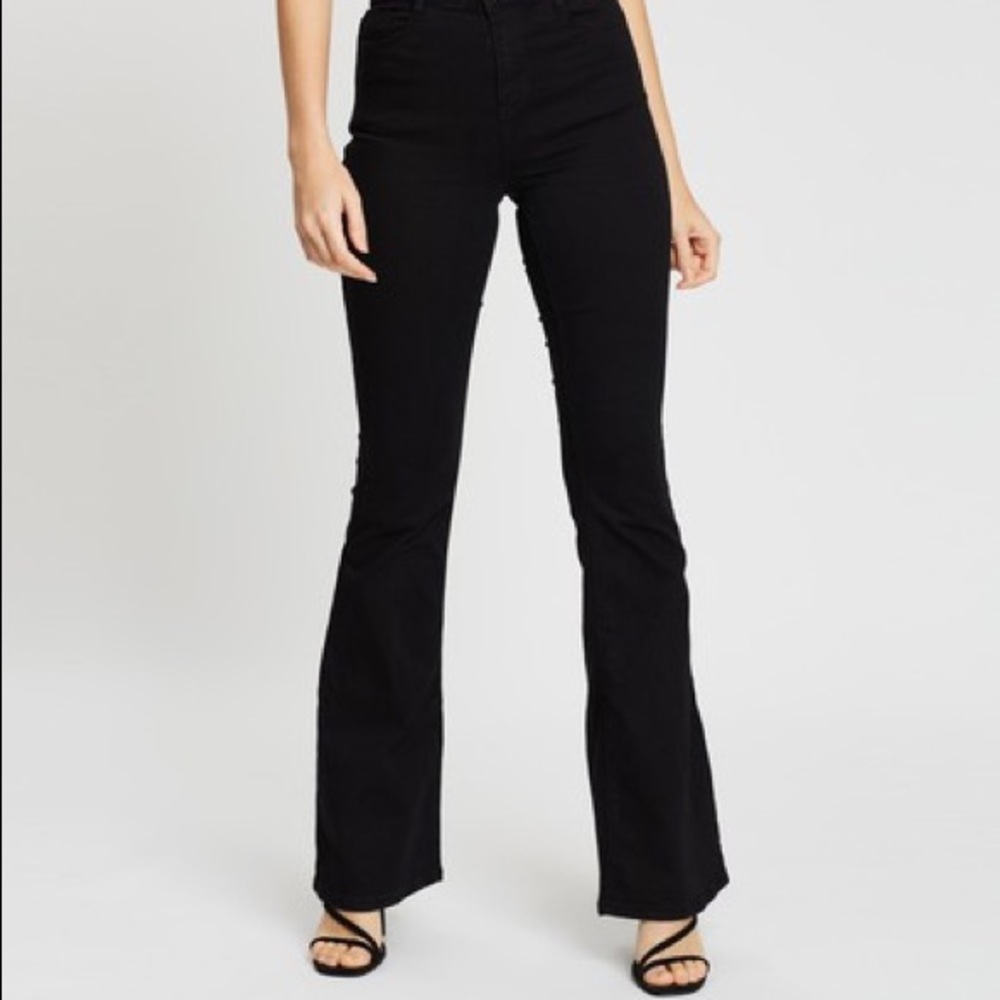 Elizabeth And James high rise flare jeans - Picture 4 of 11